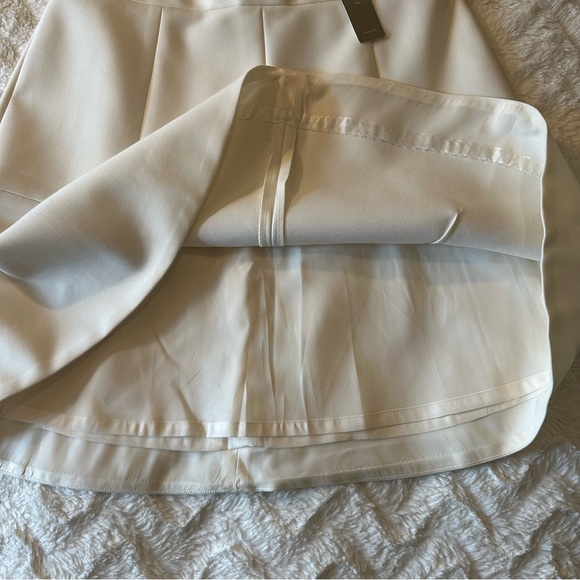 J.Crew Ivory A Line Skirt Size 4 - Picture 4 of 11